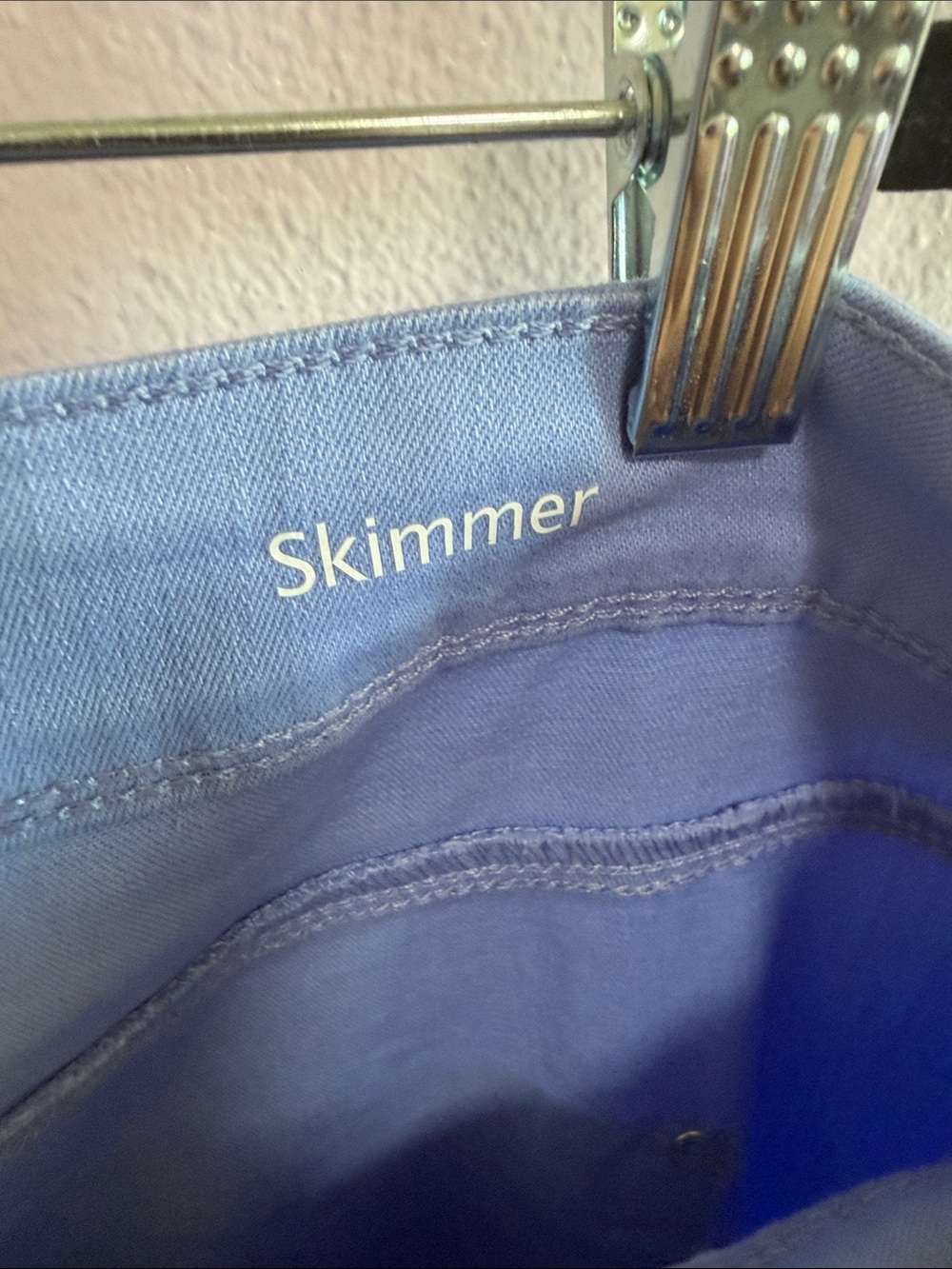 Gloria Vanderbilt Light Blue Capri Bermuda Shorts - Picture 8 of 10